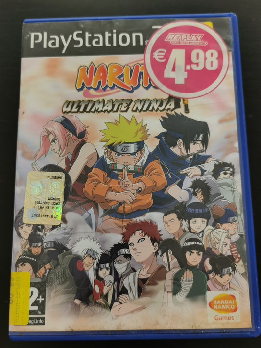 Naruto: Ultimate Ninja (PS2) - No manuale
