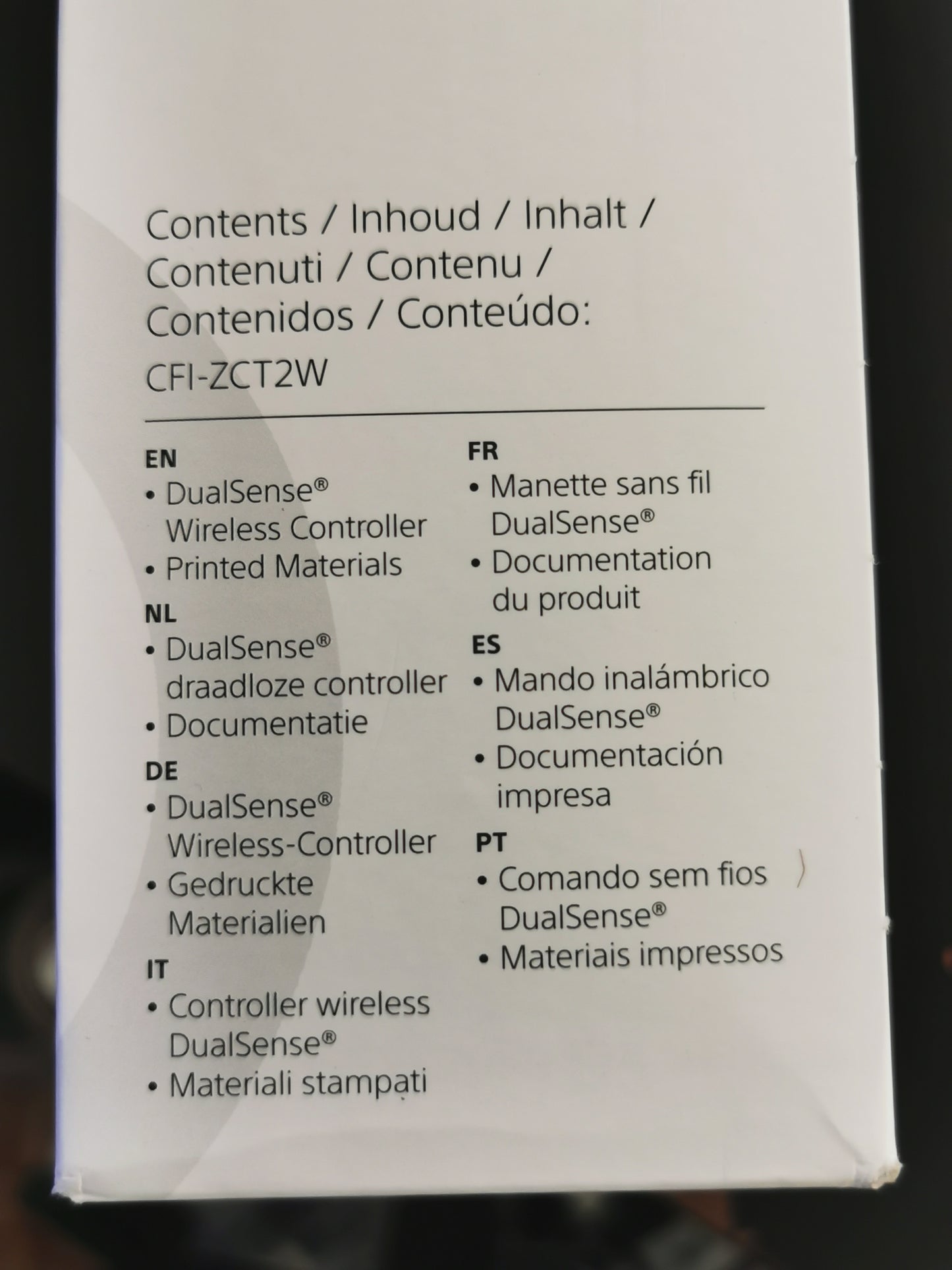 Sony DualSense Wireless Controller (PS5) *Nuovo