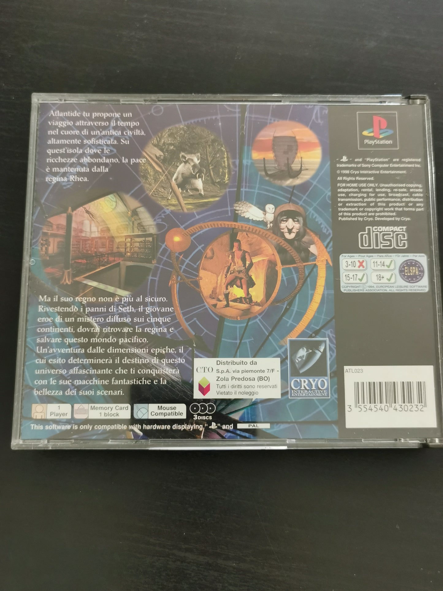 Atlantis: Segreti d’un mondo perduto (PS1)