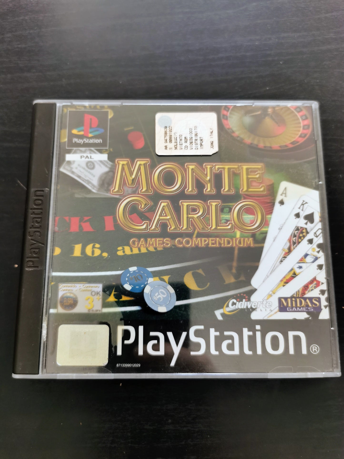 Monte Carlo Games Compendium (PS1)
