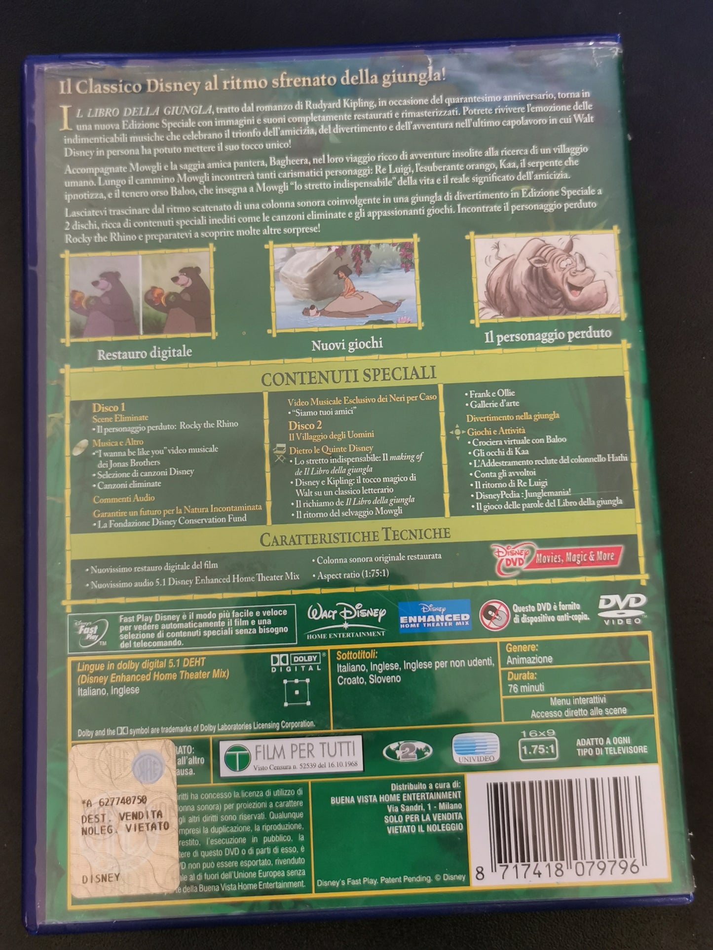 Il Libro della Giungla - Edizione Speciale 2 Dischi (DVD)