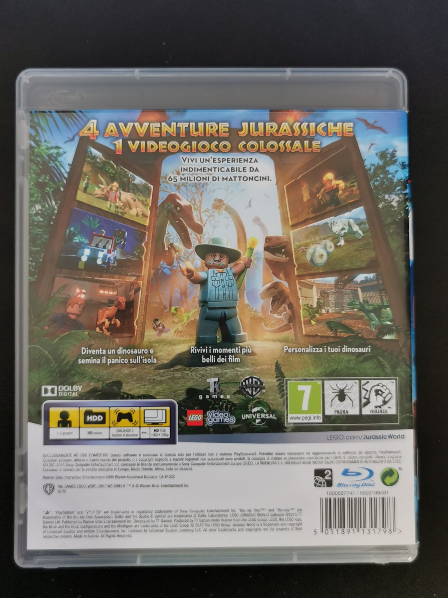 LEGO Jurassic World (PS3)