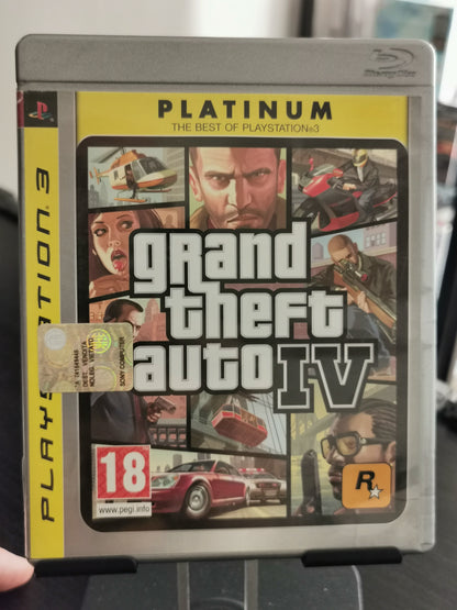 Grand Theft Auto IV (PS3) - Platinum - No manuale