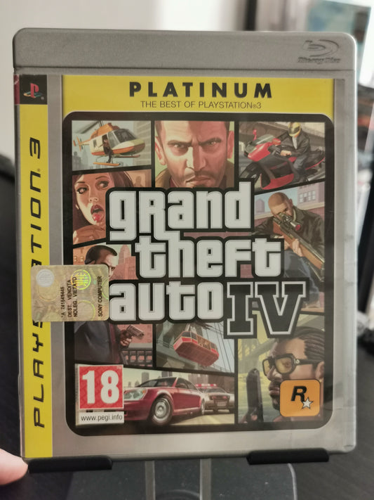 Grand Theft Auto IV (PS3) - Platinum - No manuale