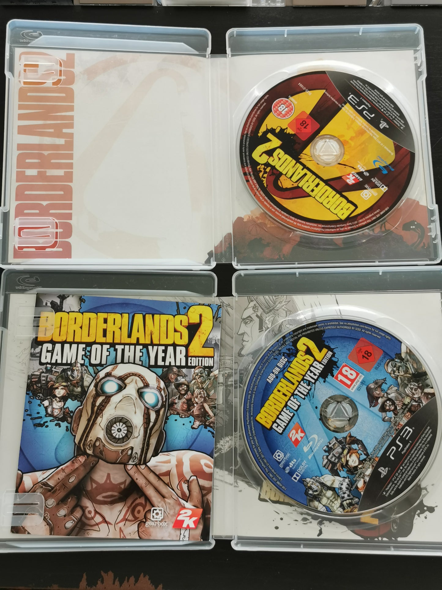Borderlands 2 + Borderlands 2 Game of the Year Edition Add-On Disc (PS3) - Bundle