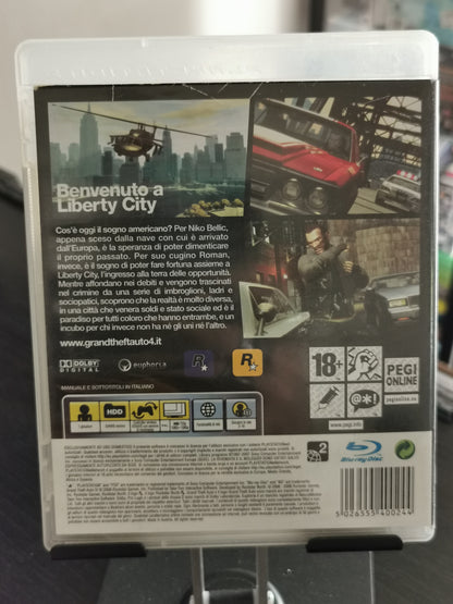 Grand Theft Auto IV (PS3) - No manuale