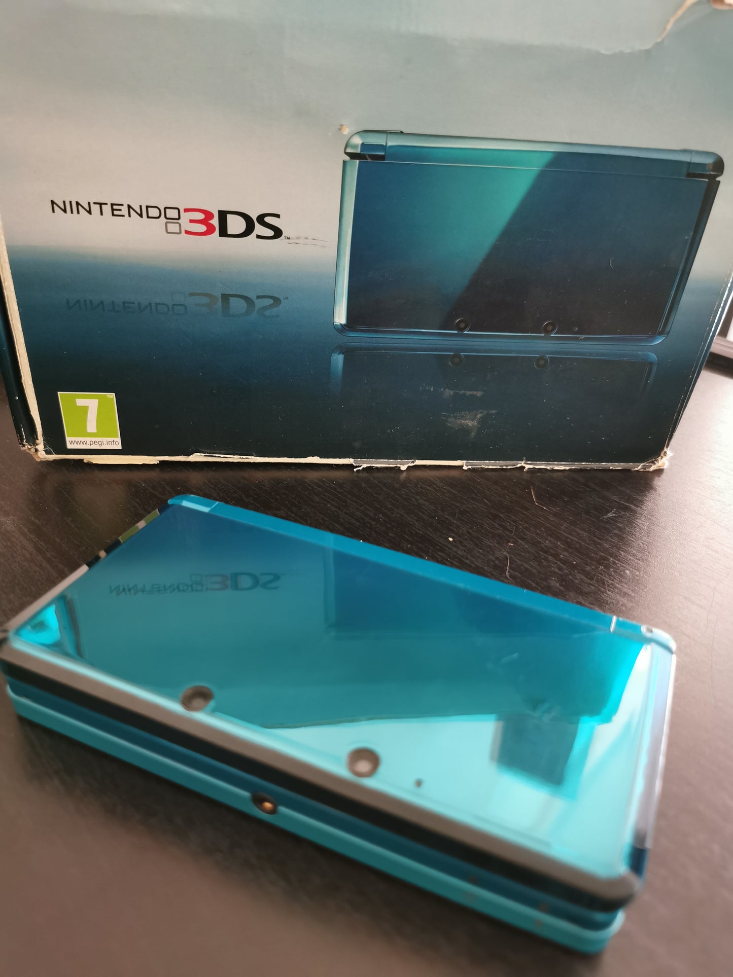 Nintendo 3DS Aqua Blue (Console) - Boxata