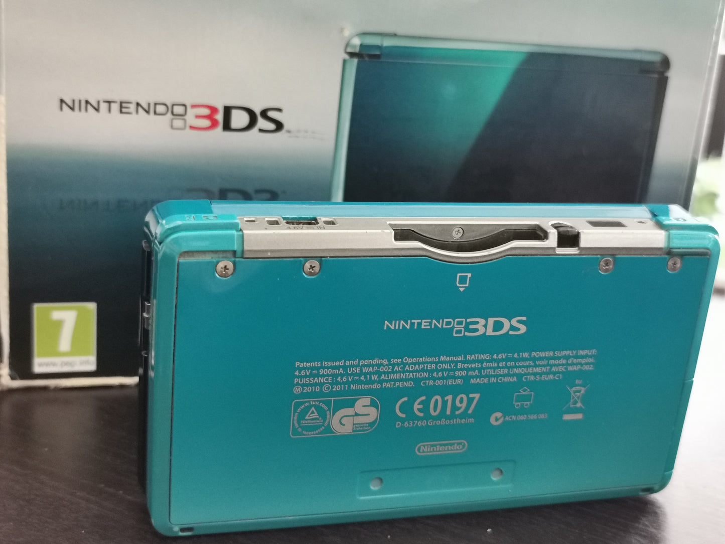 Nintendo 3DS Aqua Blue (Console) - Boxata