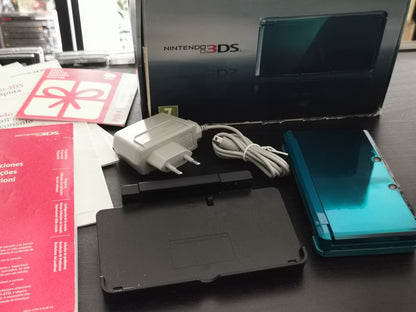 Nintendo 3DS Aqua Blue (Console) - Boxata