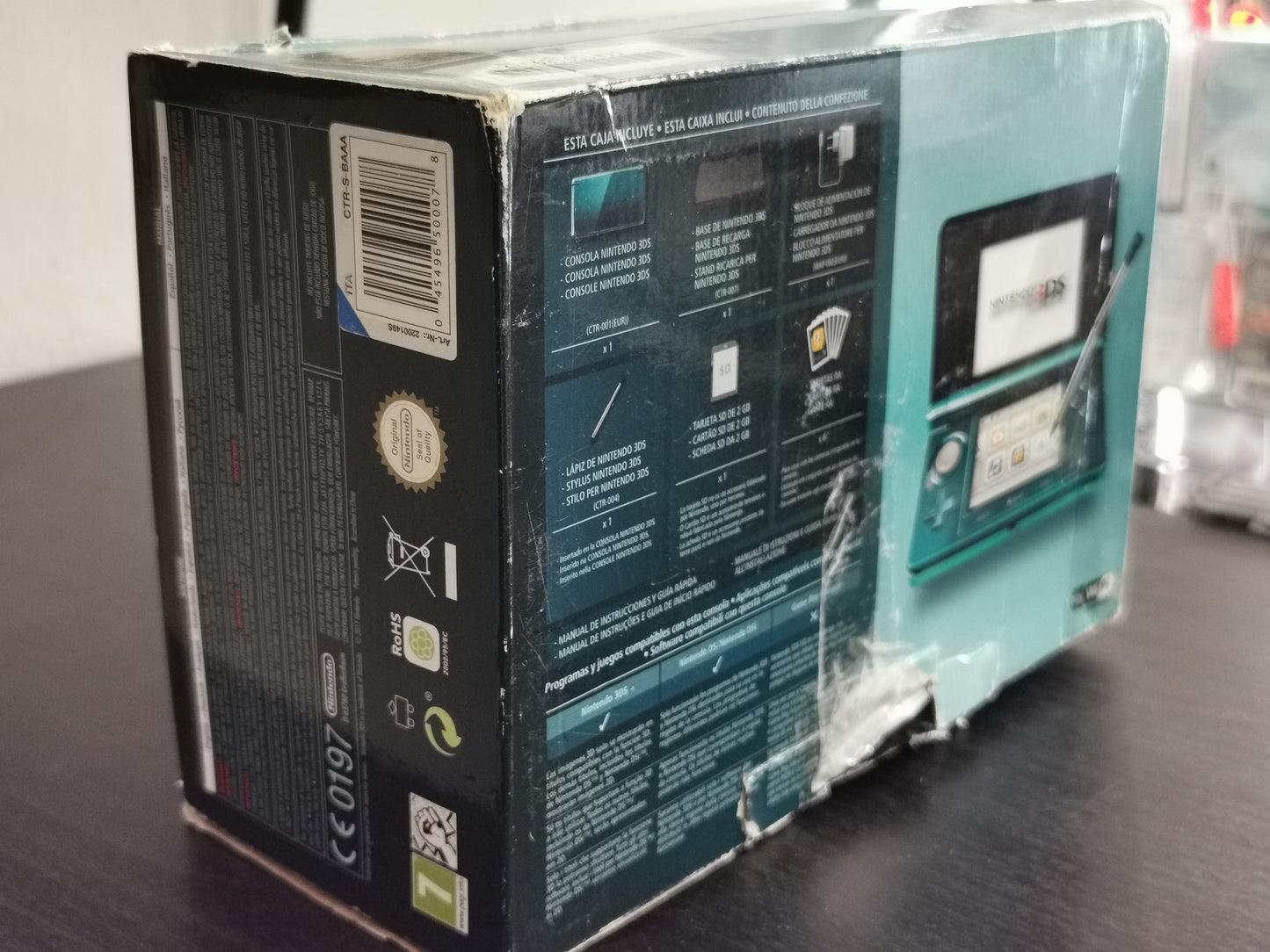 Nintendo 3DS Aqua Blue (Console) - Boxata
