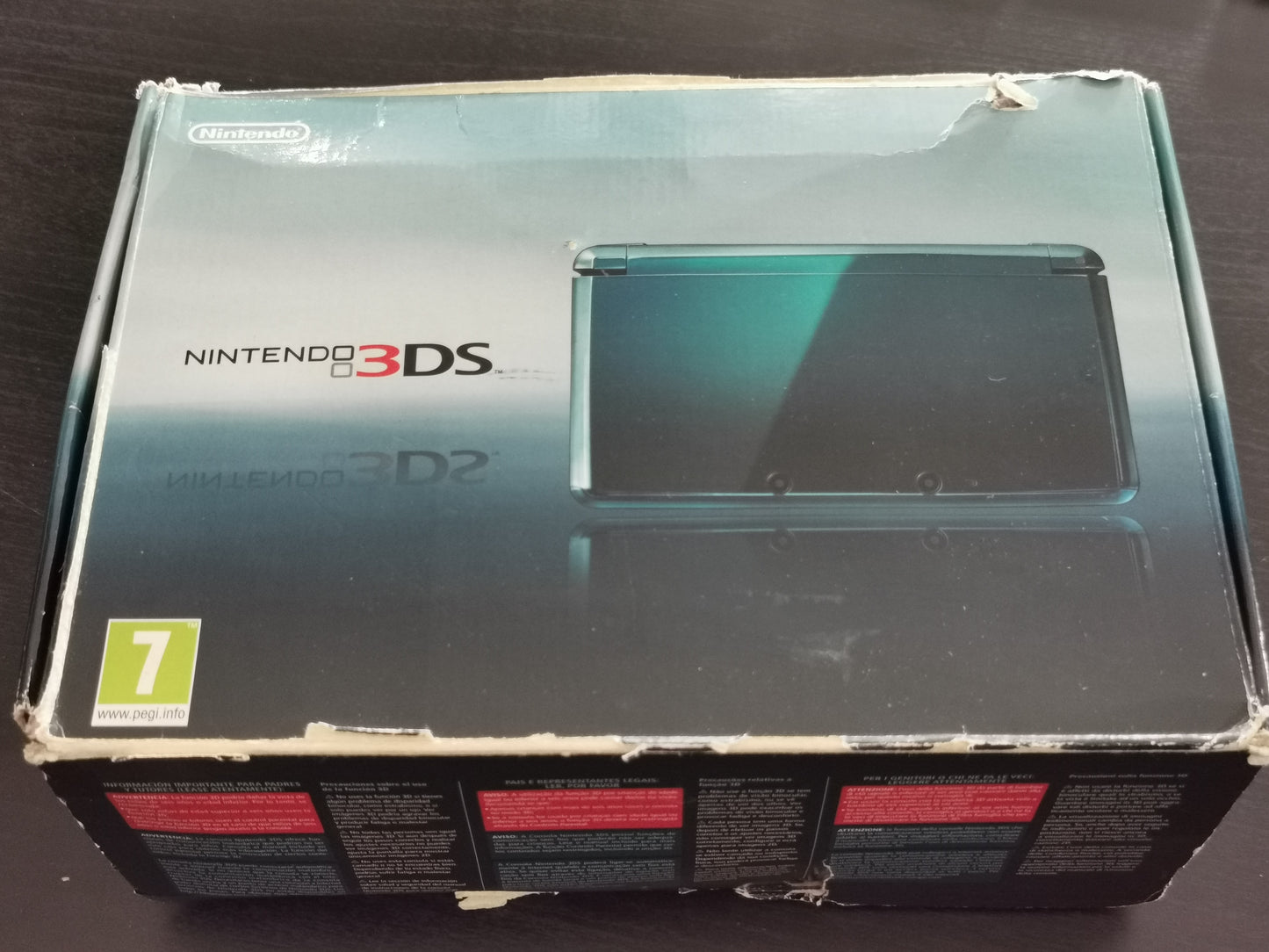 Nintendo 3DS Aqua Blue (Console) - Boxata