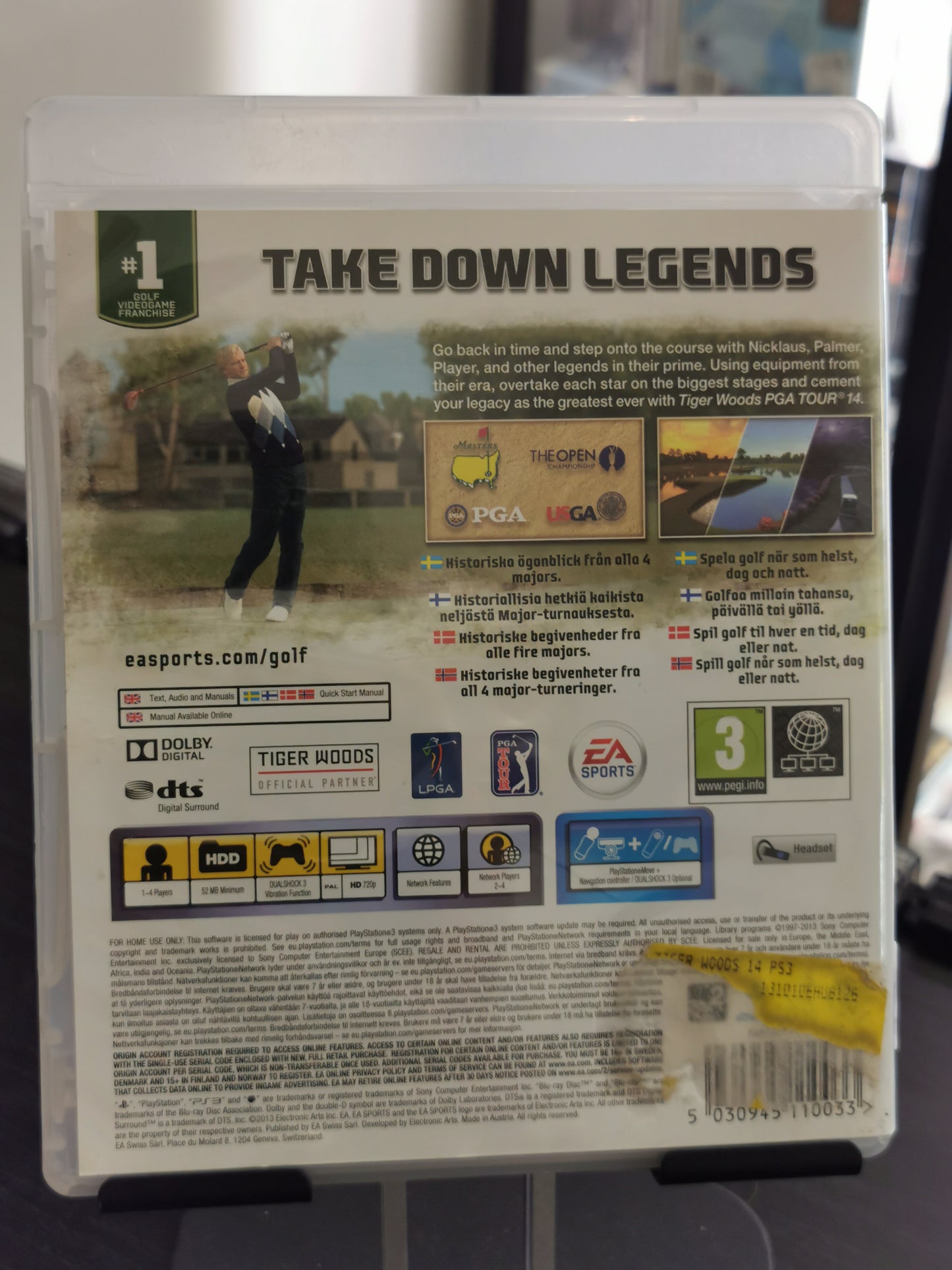 Tiger Woods PGA Tour 14 (PS3) - No manuale