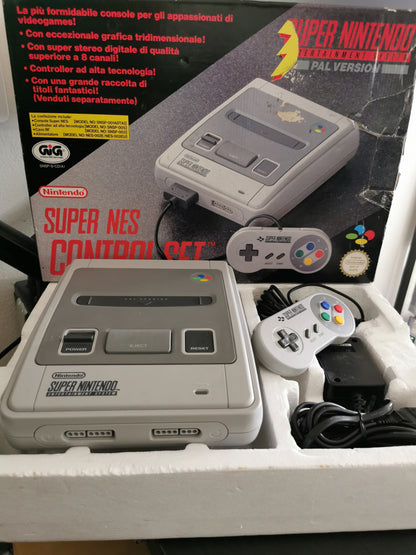 Super Nintendo Control Set PAL Version (SNES) - Boxato