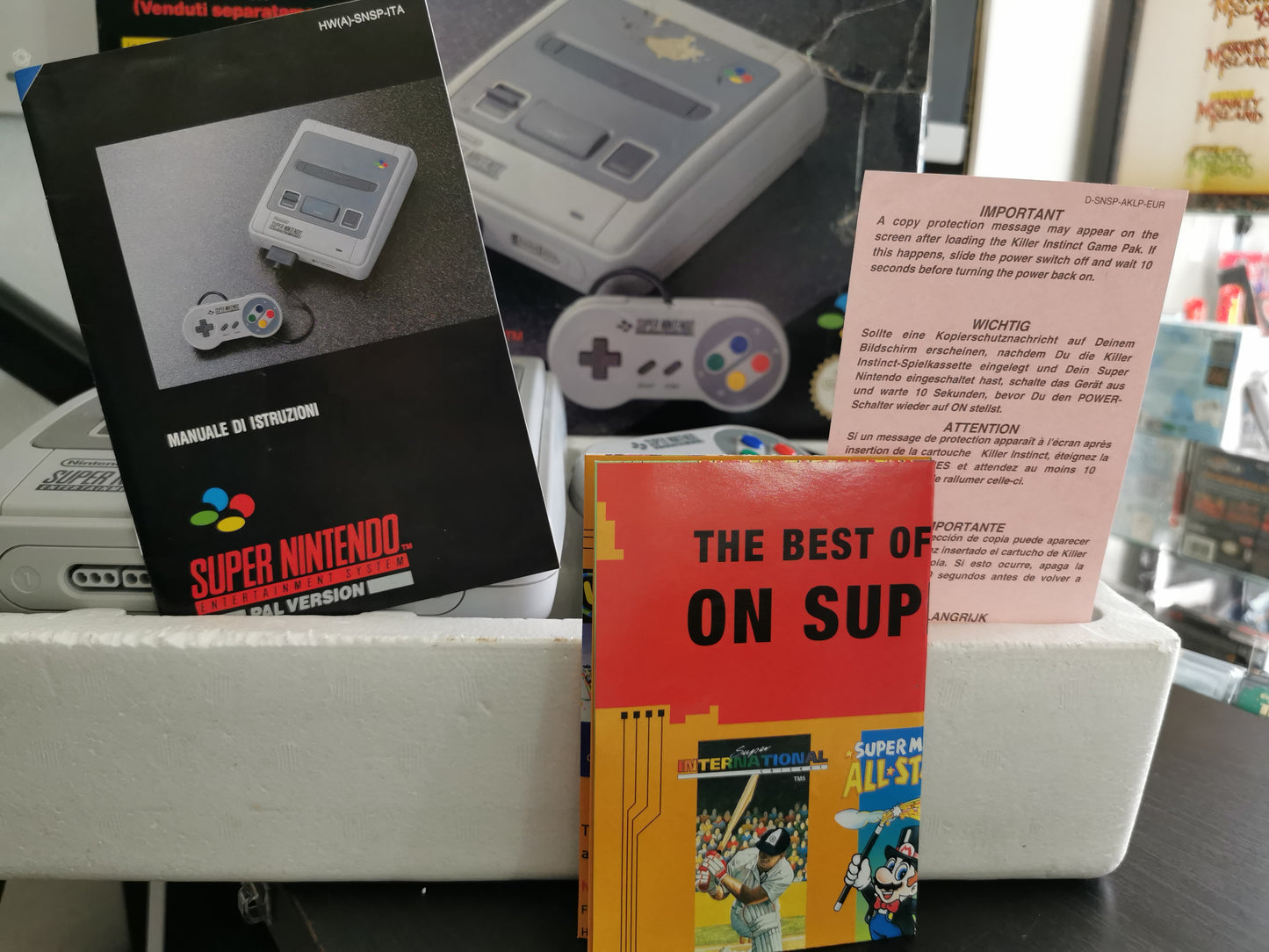 Super Nintendo Control Set PAL Version (SNES) - Boxato