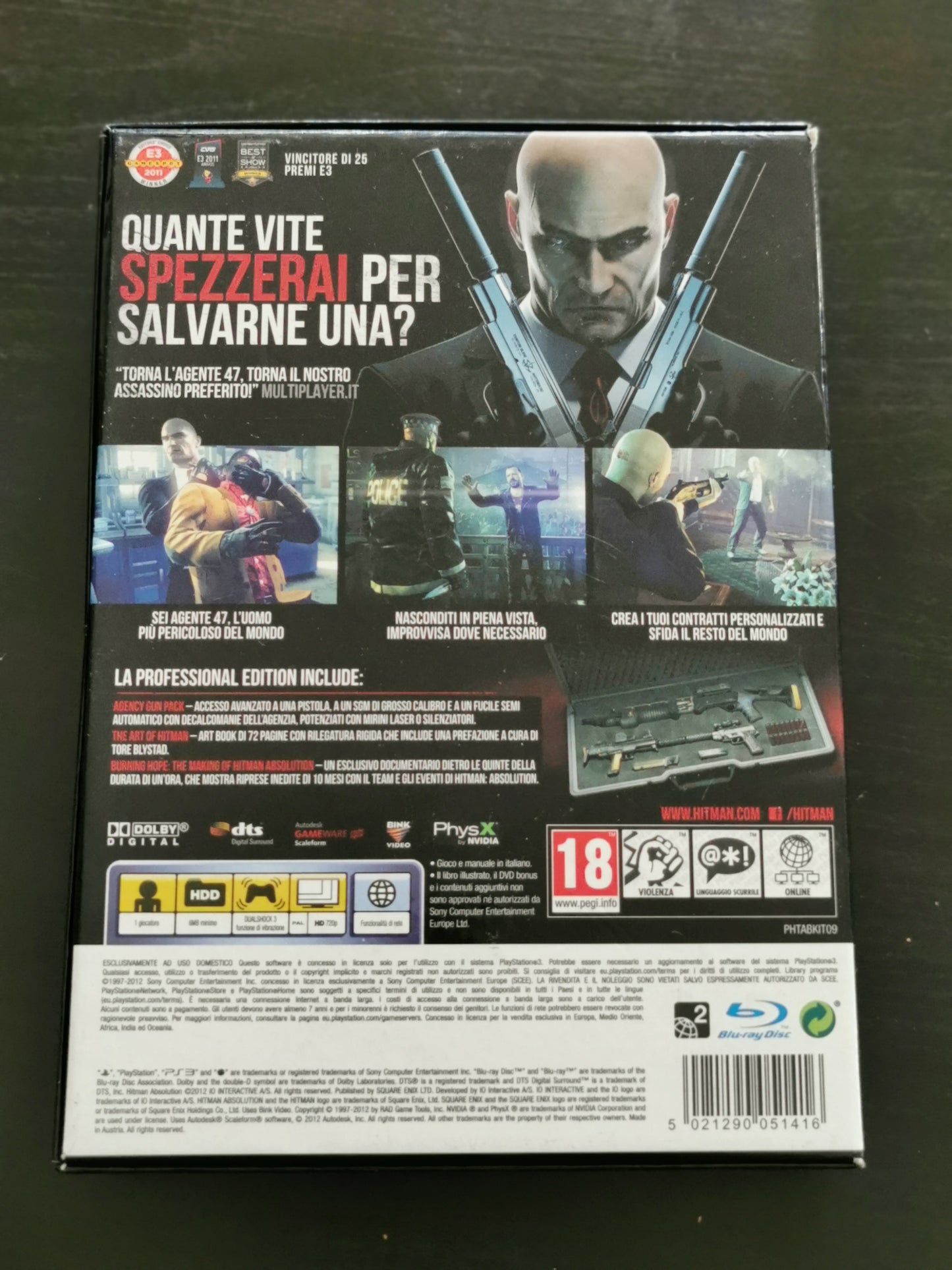 Hitman Absolution - Professional Edition (PS3)