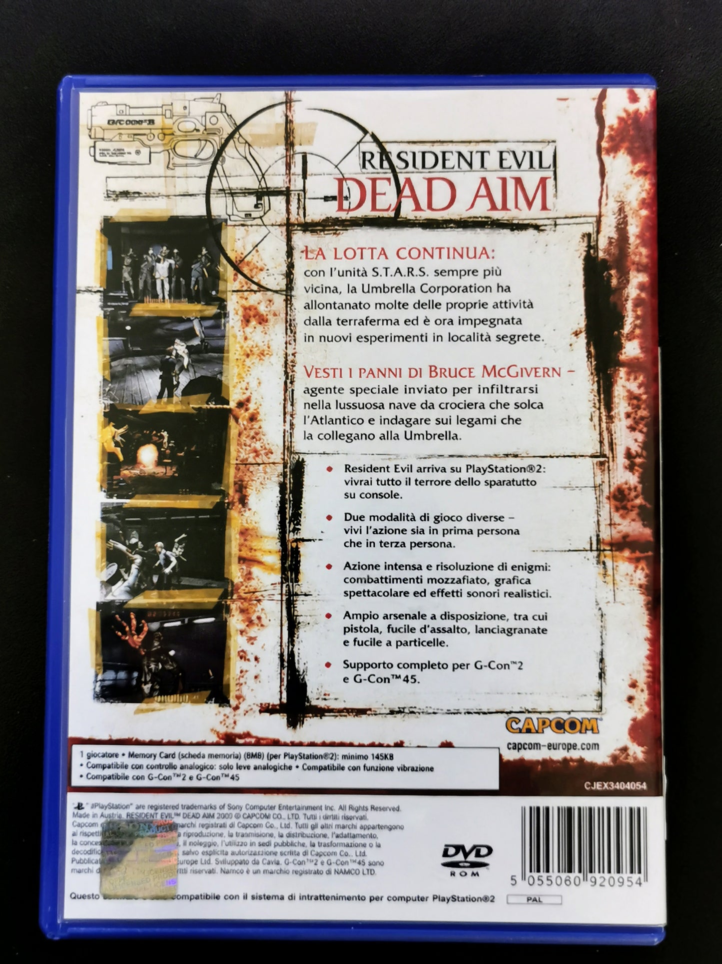 Resident Evil: Dead Aim (PS2) - Cover custom