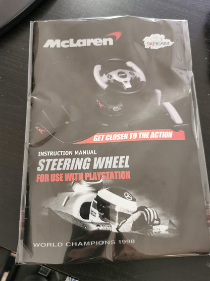 Volante McLaren Steering Wheel per PlayStation