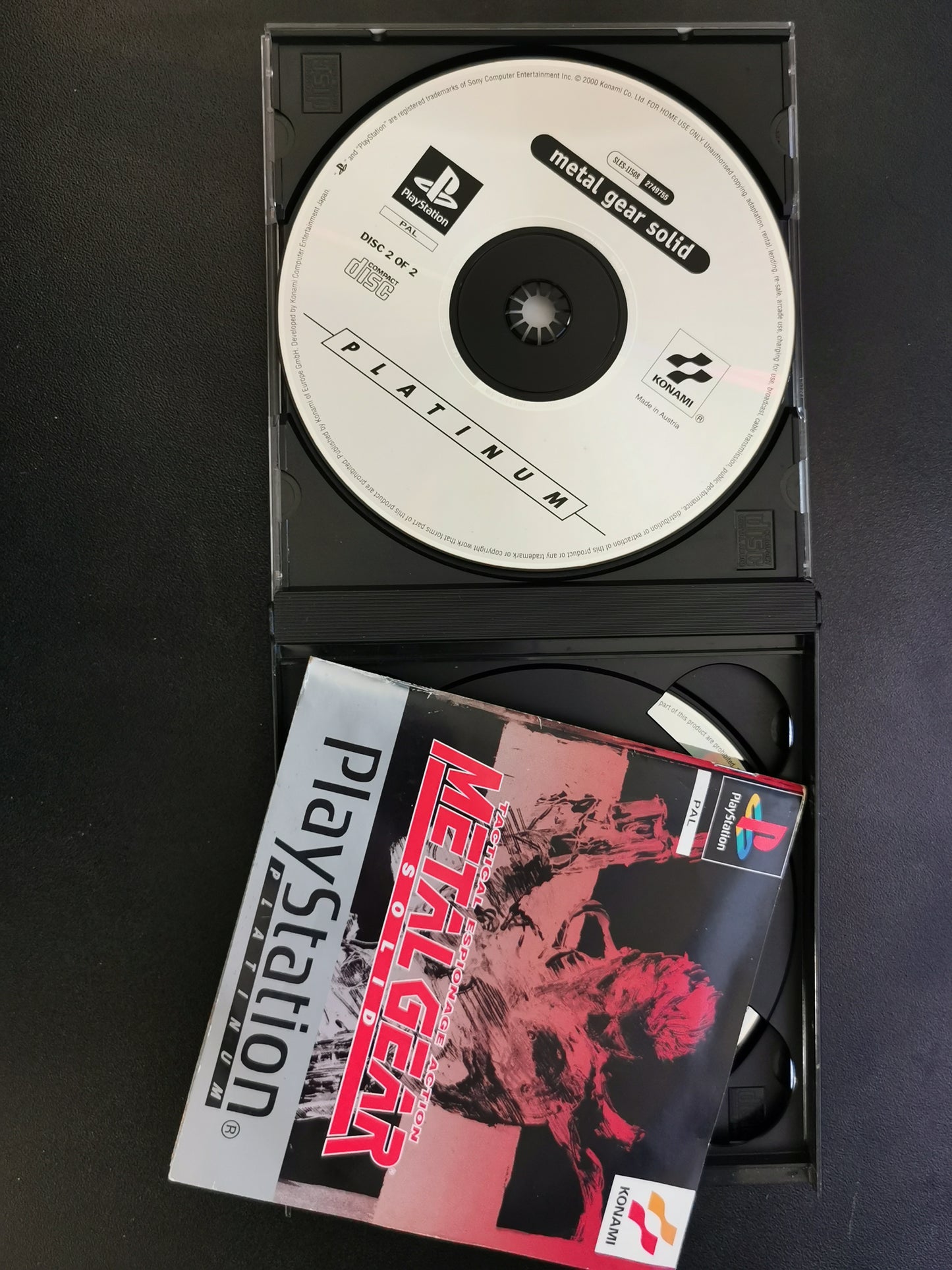 Metal Gear Solid (PS1) - Platinum