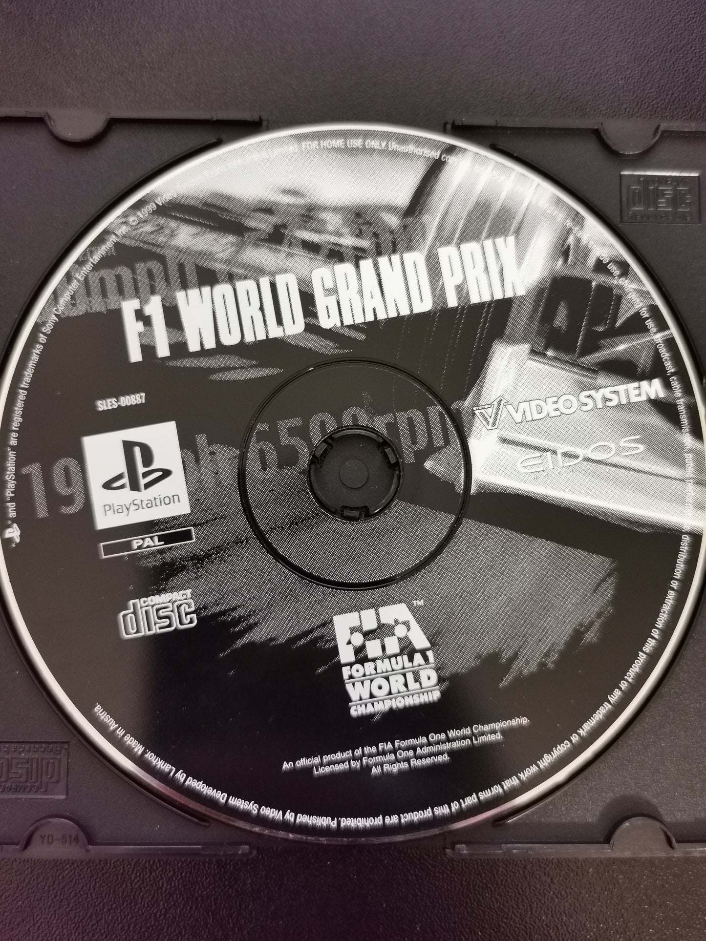 F1 World Grand Prix: 1999 Season (PS1) - Loose