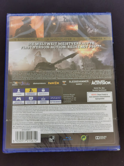 Call of Duty: WWII (PS4) - GER/ING - Nuovo