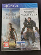 Assassin’s Creed Odyssey + Assassin’s Creed Valhalla (PS4) - Nuovo