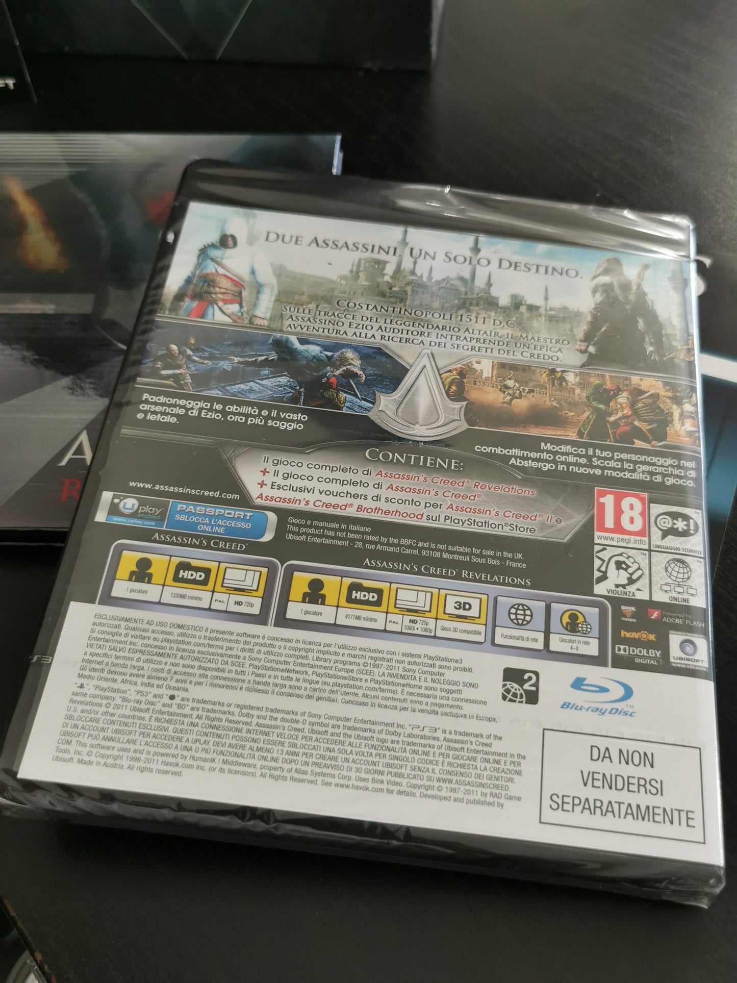 Assassin’s Creed Revelations Collector Edition (PS3) - Gioco sigillato