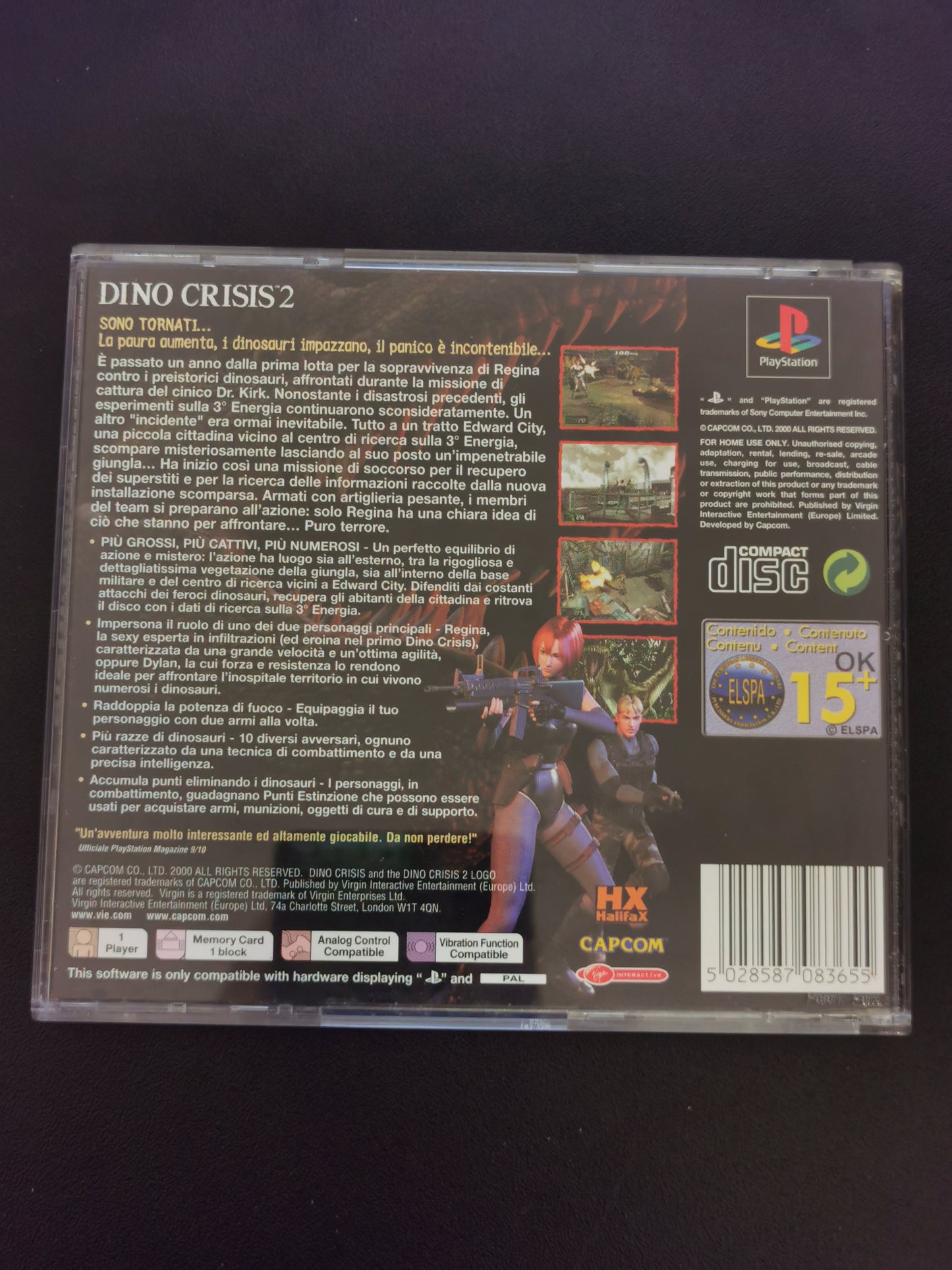 Dino Crisis 2 (PS1)