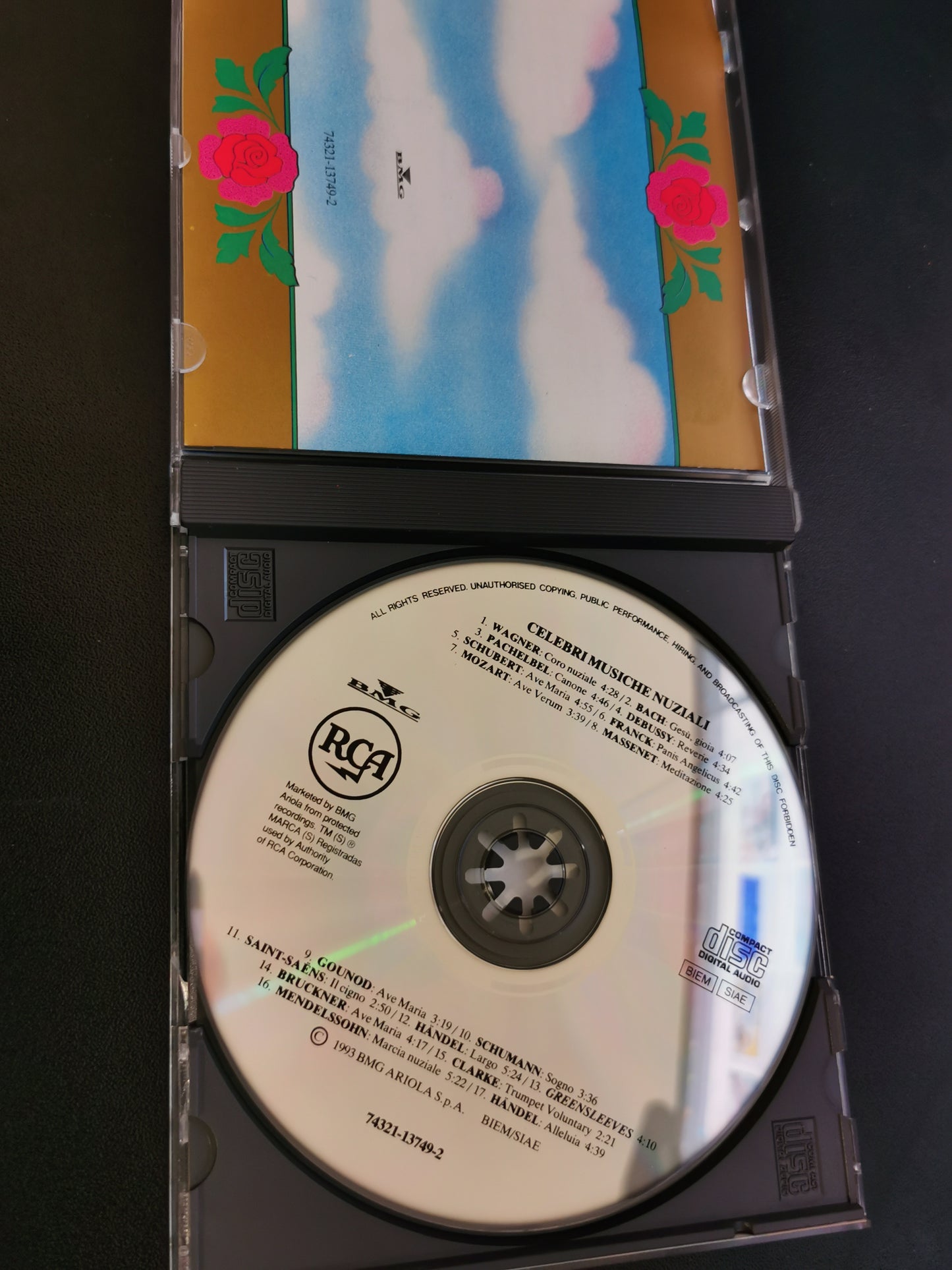 Celebri Musiche Nuziali (CD Audio)