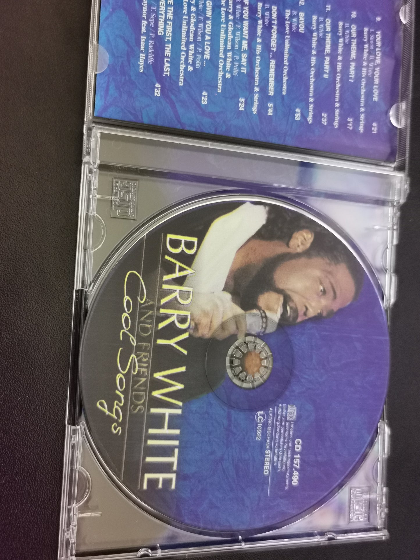 Barry White and Friends – Cool Songs (CD Audio)