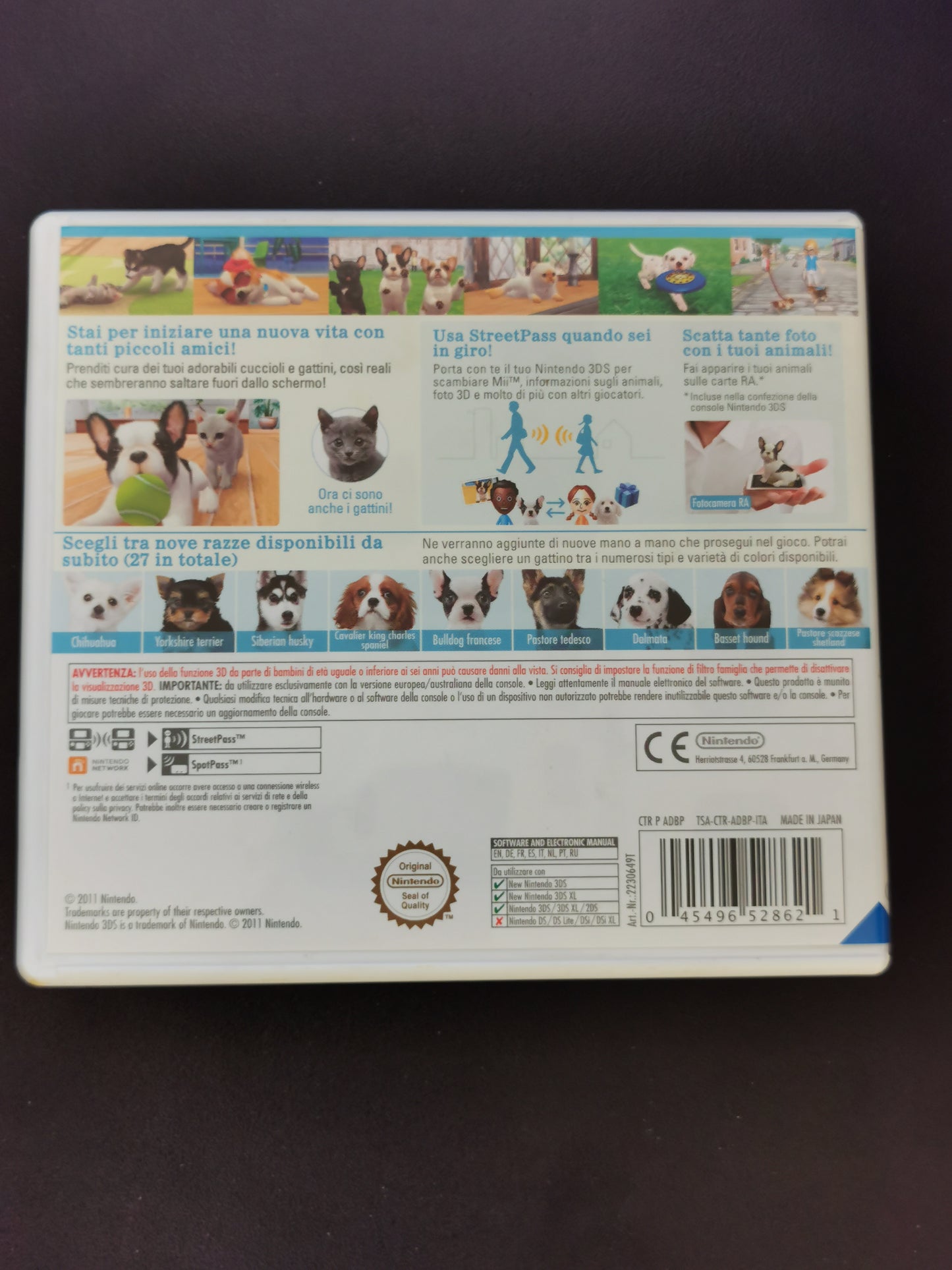 nintendogs + cats: Bulldog francese & Nuovi amici (3DS)
