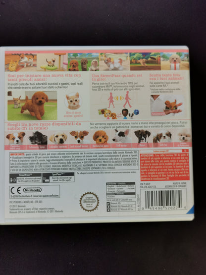 nintendogs + cats: Barboncino nano & Nuovi amici (3DS)