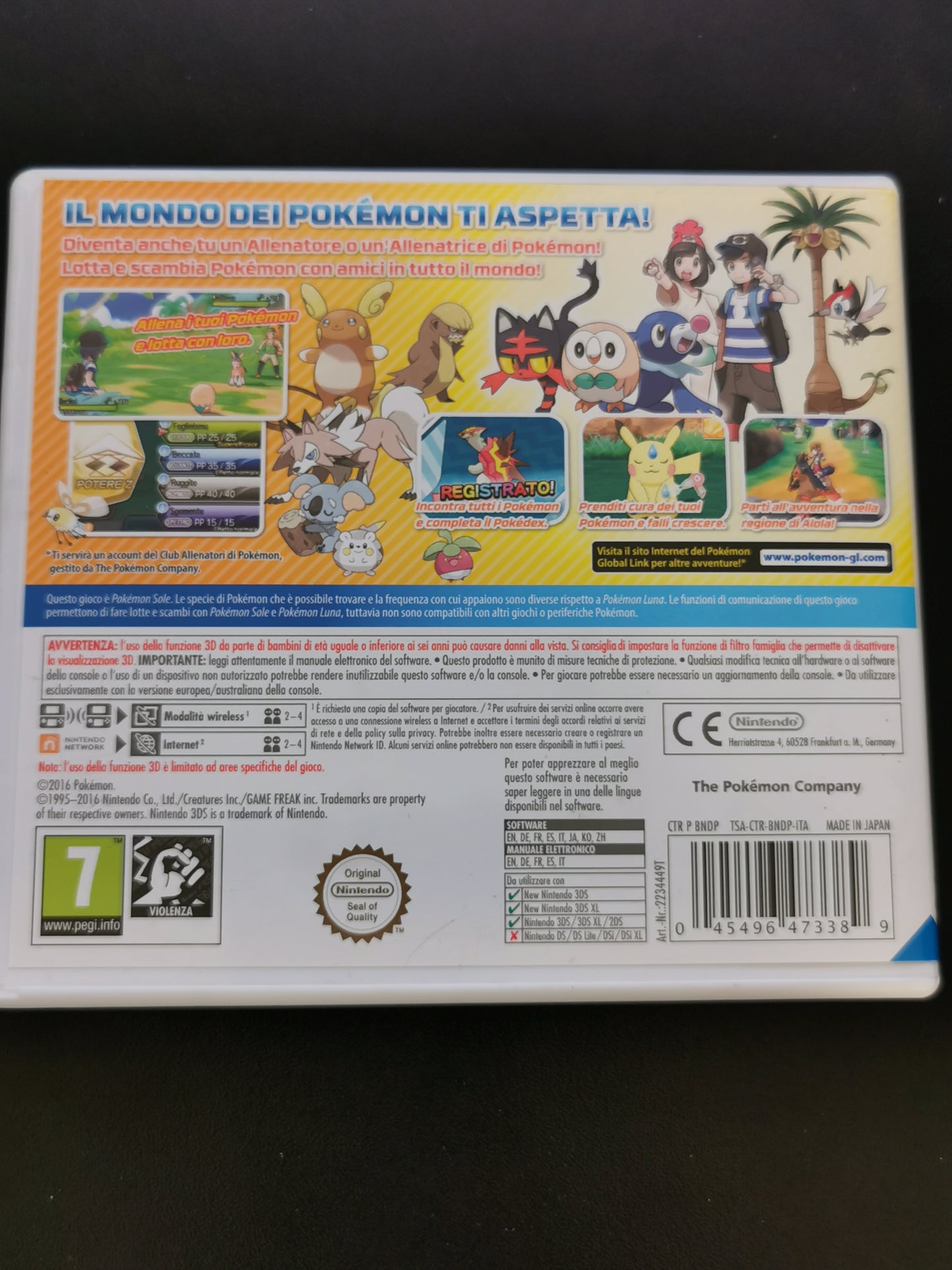 Pokémon Sole (Nintendo 3DS)