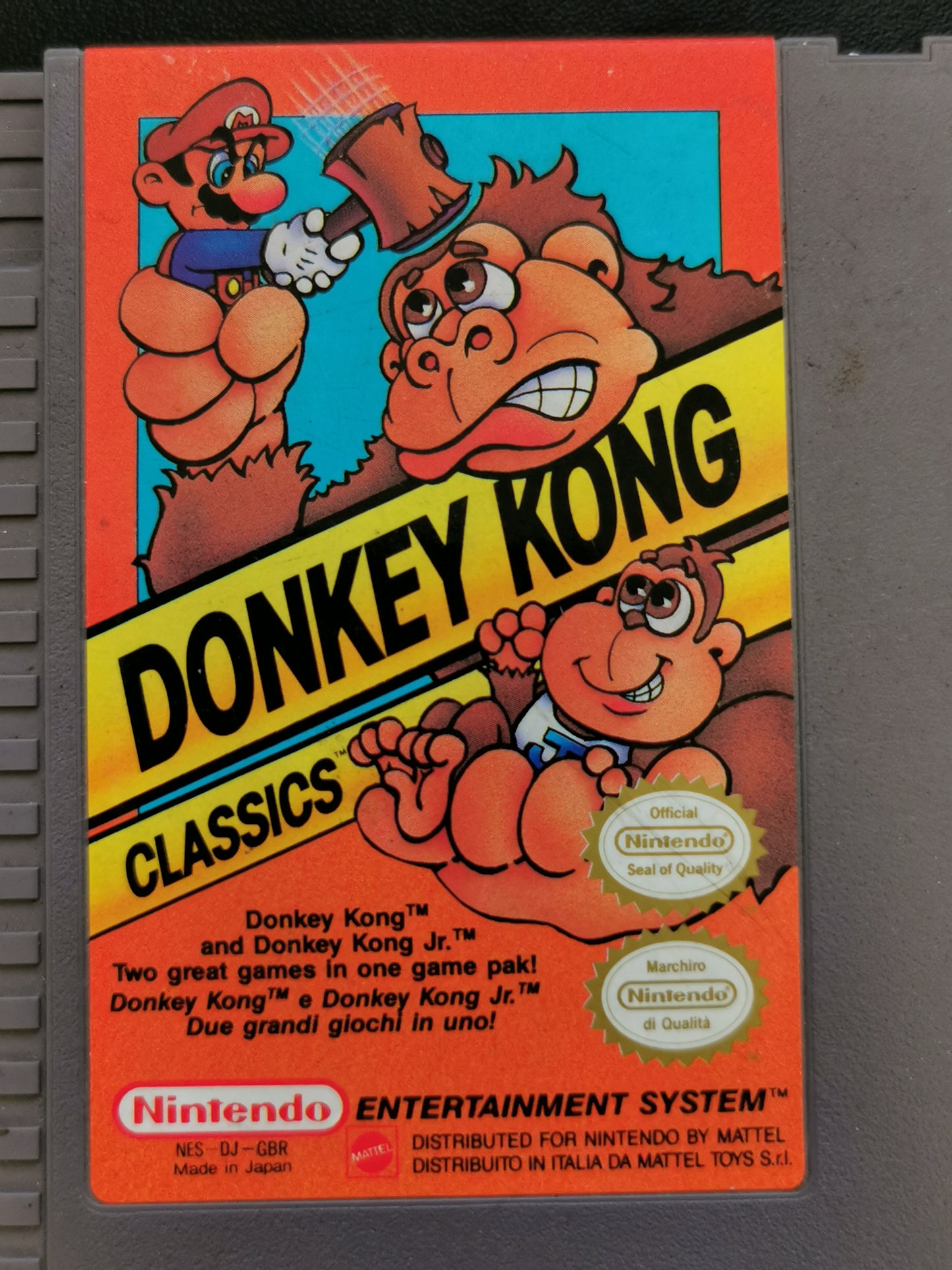 Donkey Kong Classics (NES) - Loose