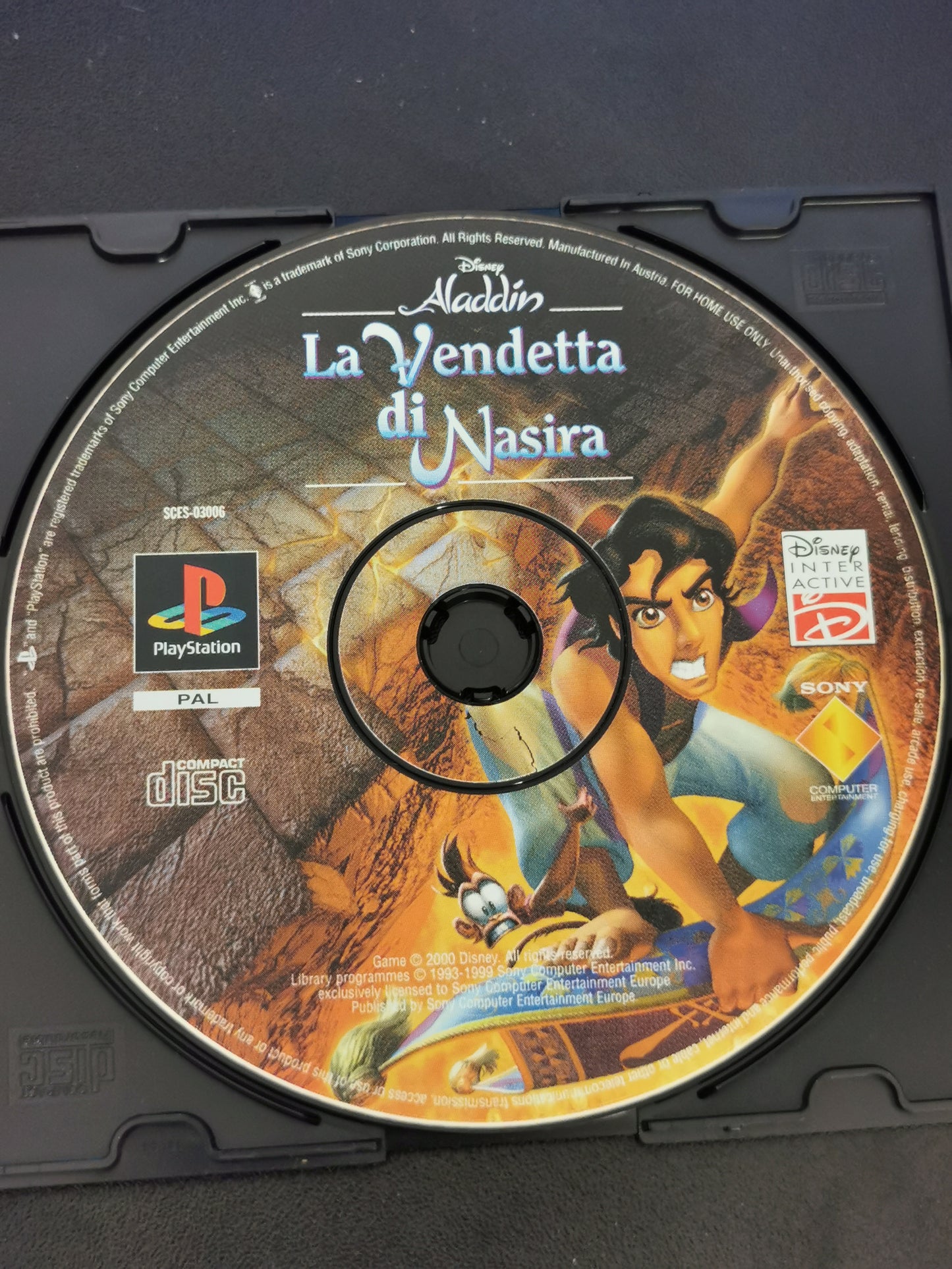 Disney Aladdin: La Vendetta di Nasira (PS1) - Loose