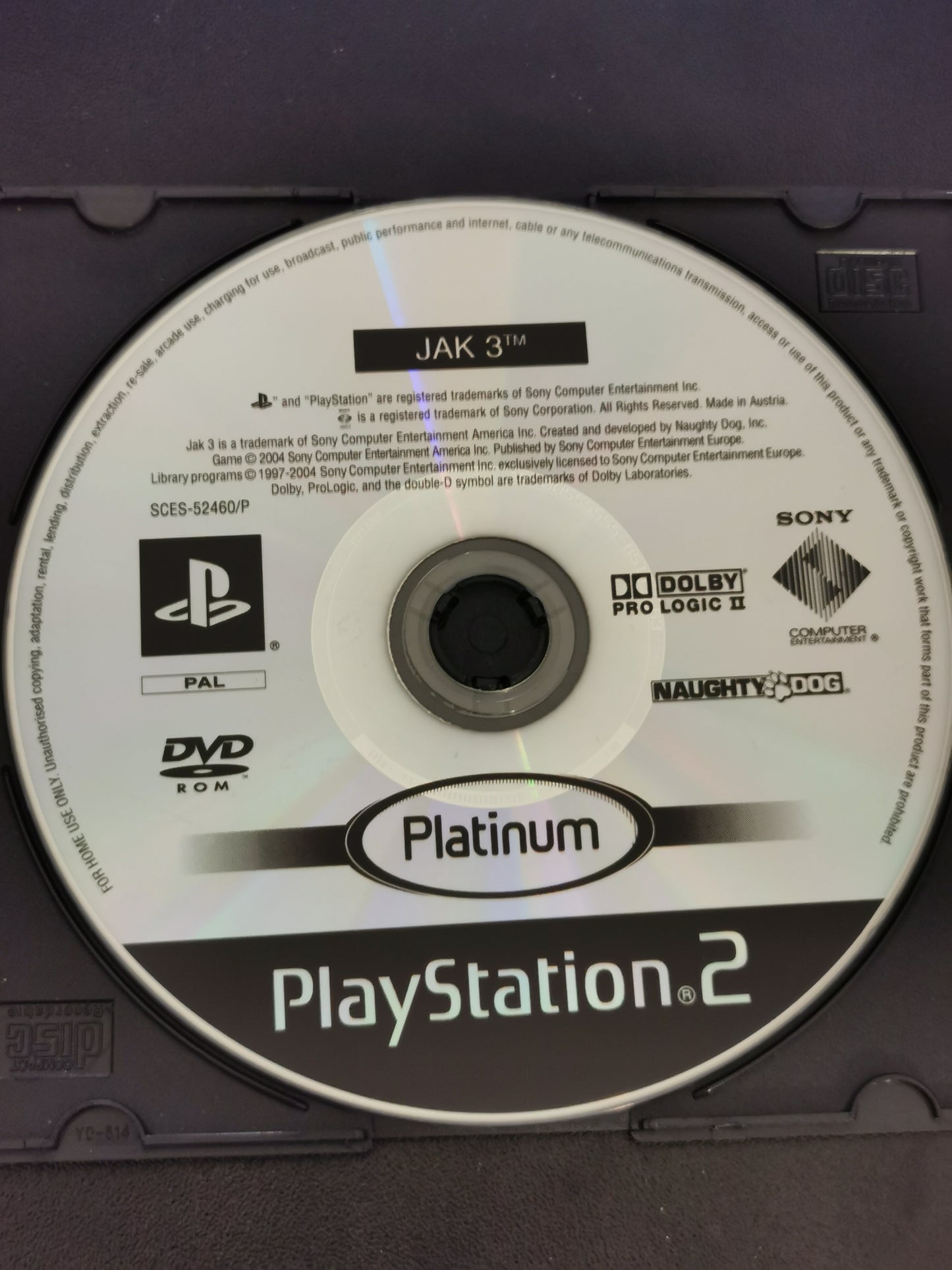 Jak 3 (PS2) - Platinum - Loose