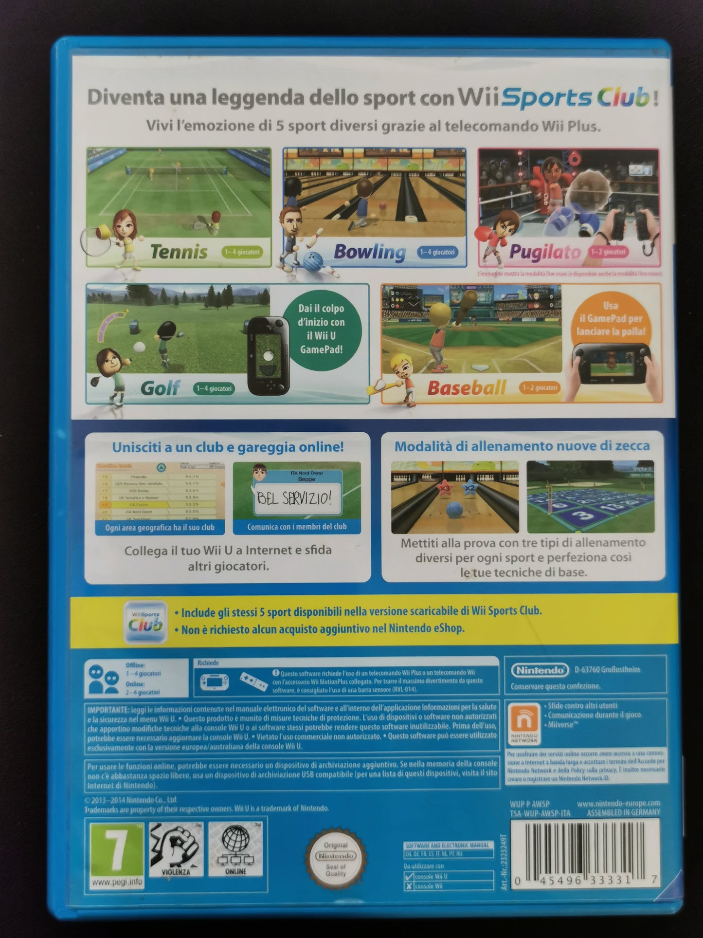 Wii Sports Club (Wii U)