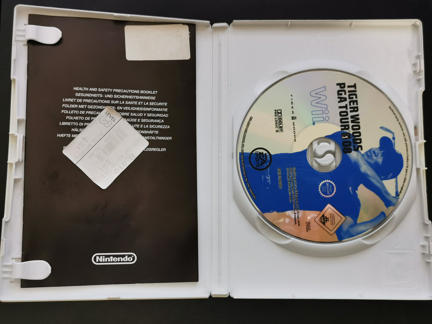 Tiger Woods PGA Tour 08 (Wii) - No manuale