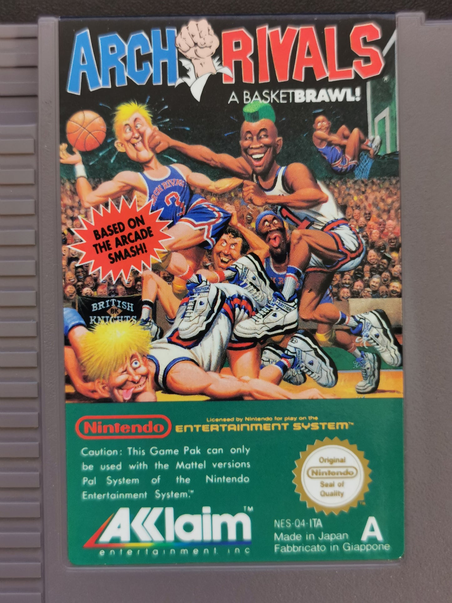 Arch Rivals: A BasketBrawl! (NES) - Loose