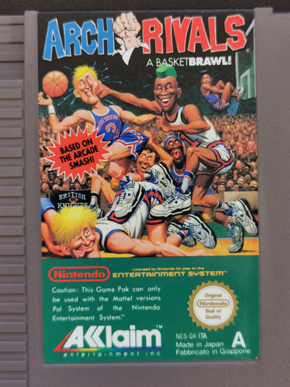 Arch Rivals: A BasketBrawl! (NES) - Loose