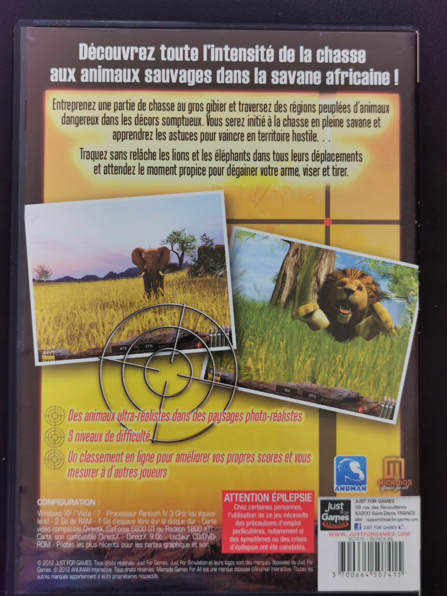 Safari Simulator (PC) - No manuale