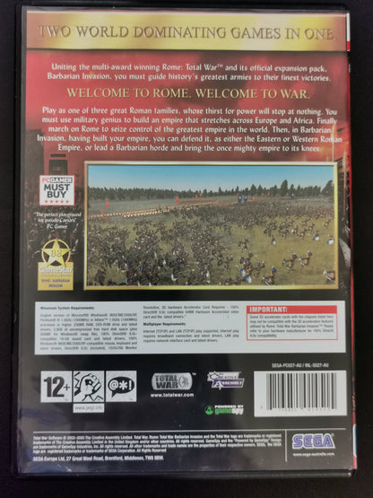 Rome: Total War Gold Edition (PC) - No manuale