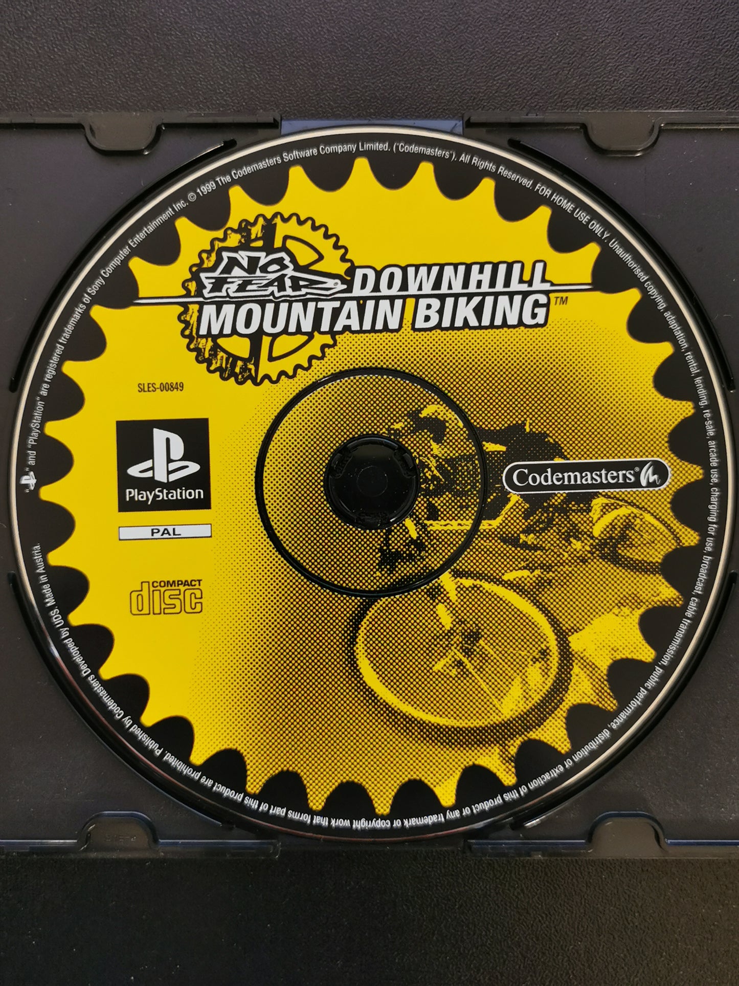No Fear Downhill Mountain Biking (PS1) - Loose