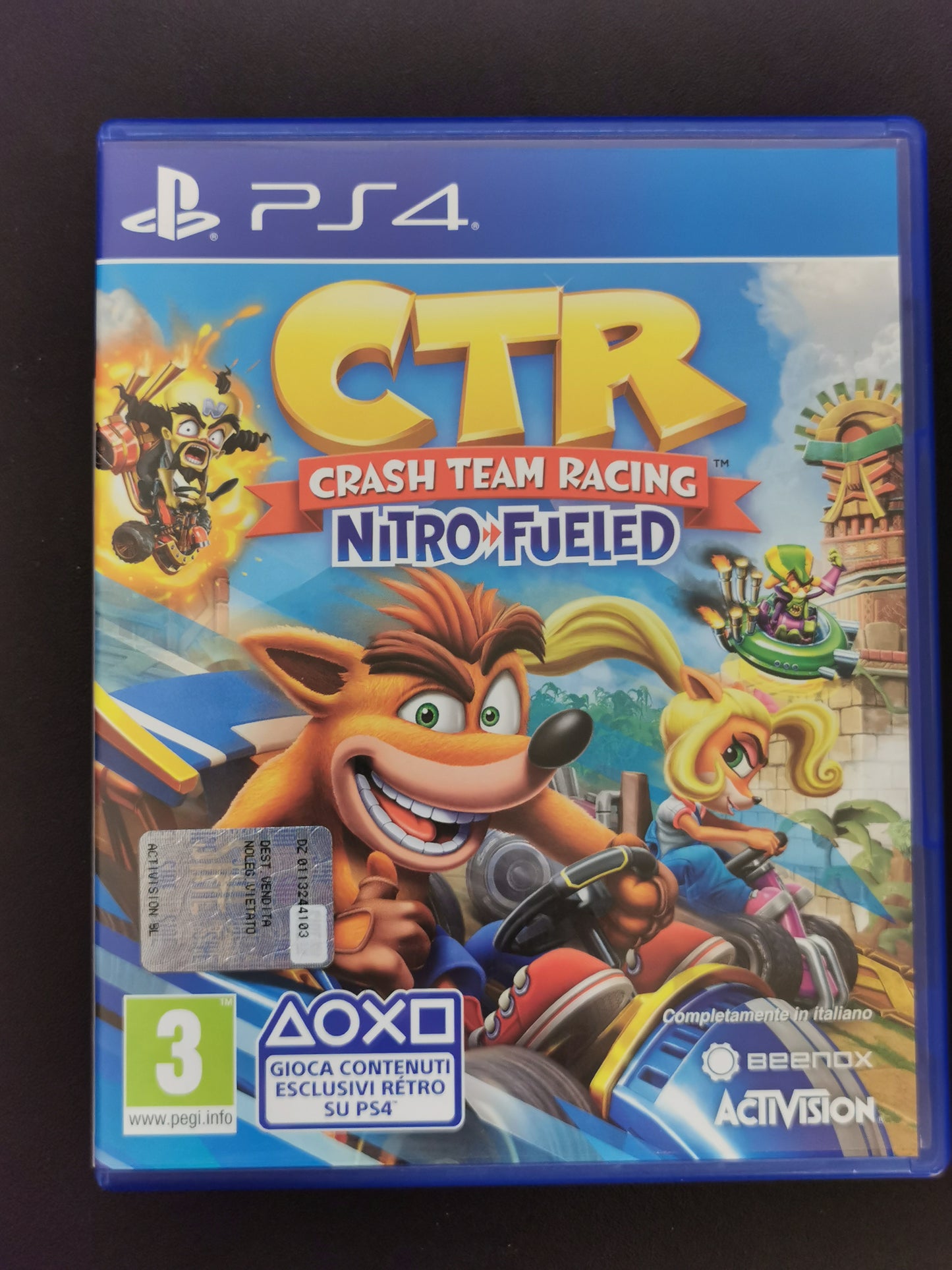 CTR Crash Team Racing Nitro-Fueled (PS4)