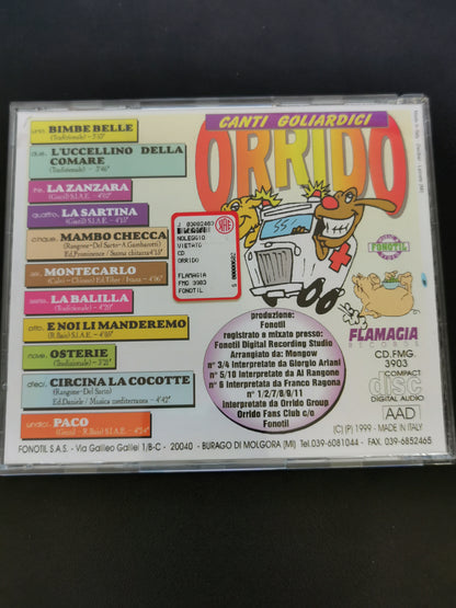 Orrido - Canti Goliardici (CD)