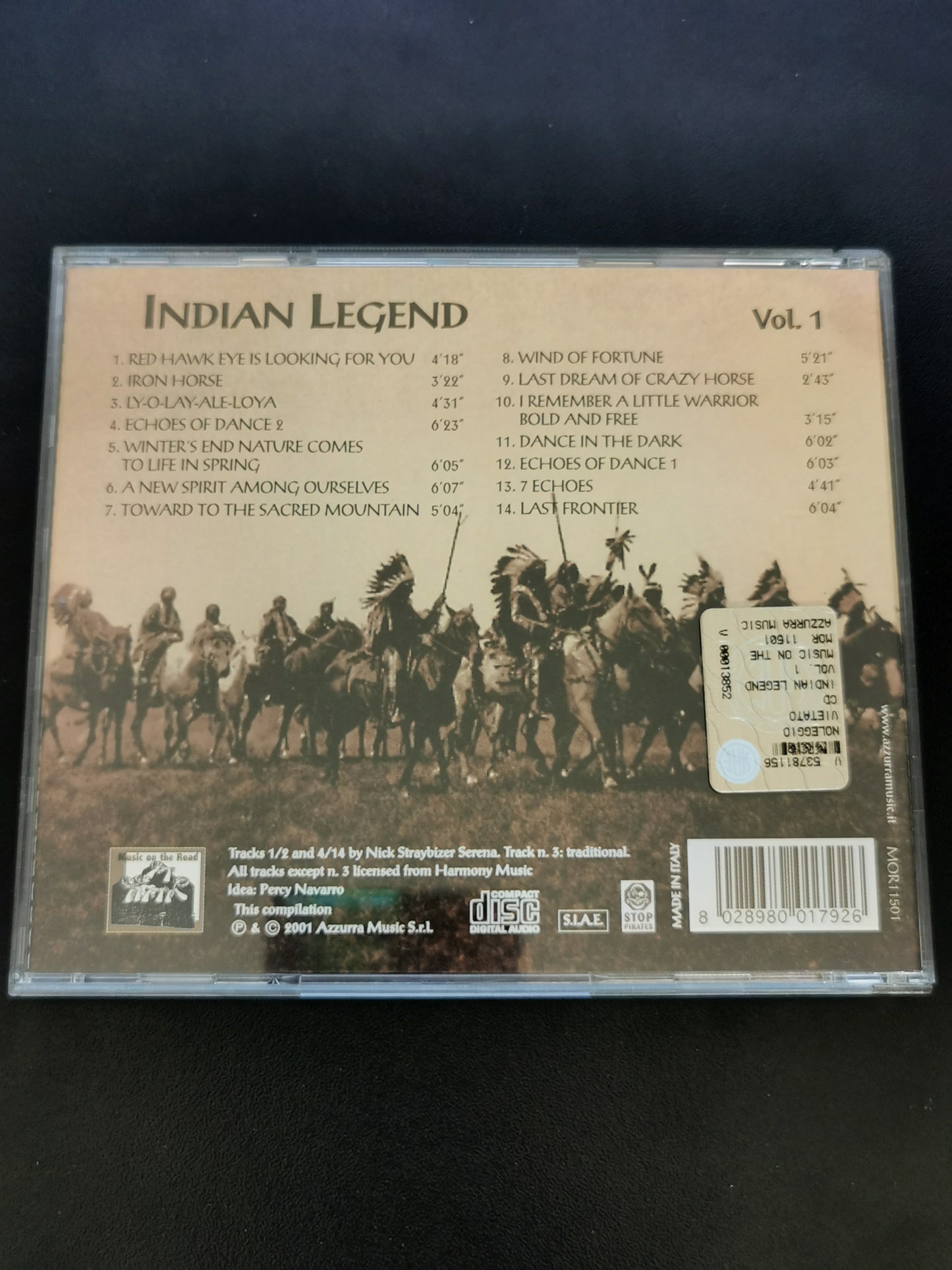 Indian Legend Vol. 1 - Last Frontier (CD)