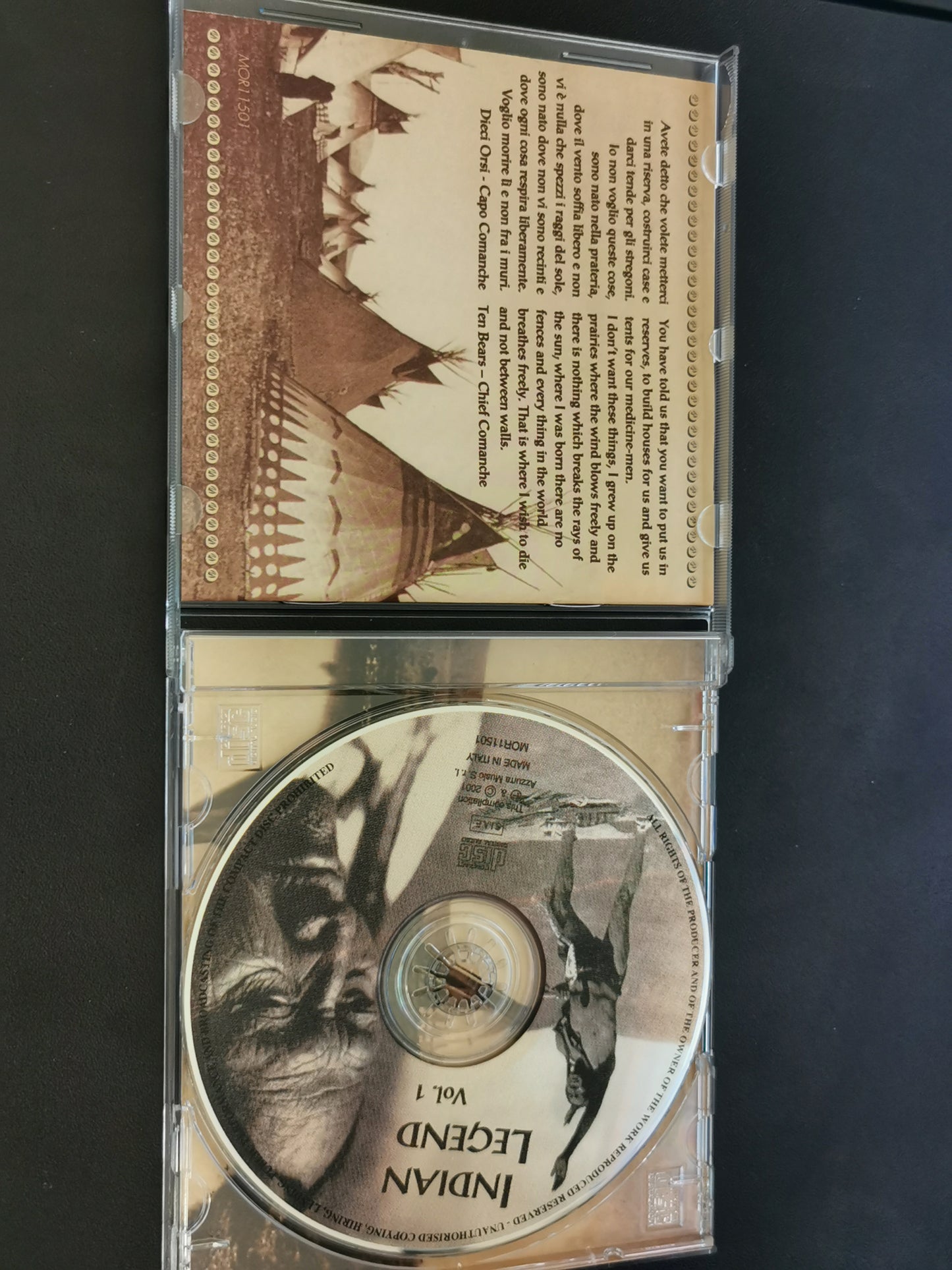 Indian Legend Vol. 1 - Last Frontier (CD)