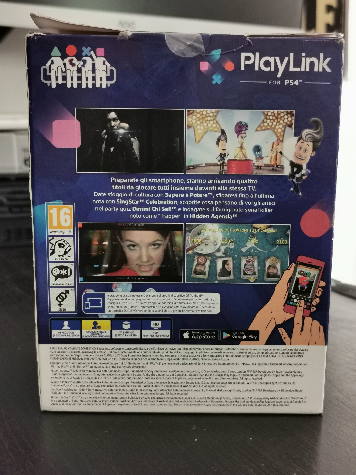 PlayLink for PS4 (PS4) - Cofanetto 4 giochi