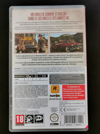 L.A. Noire (Switch)
