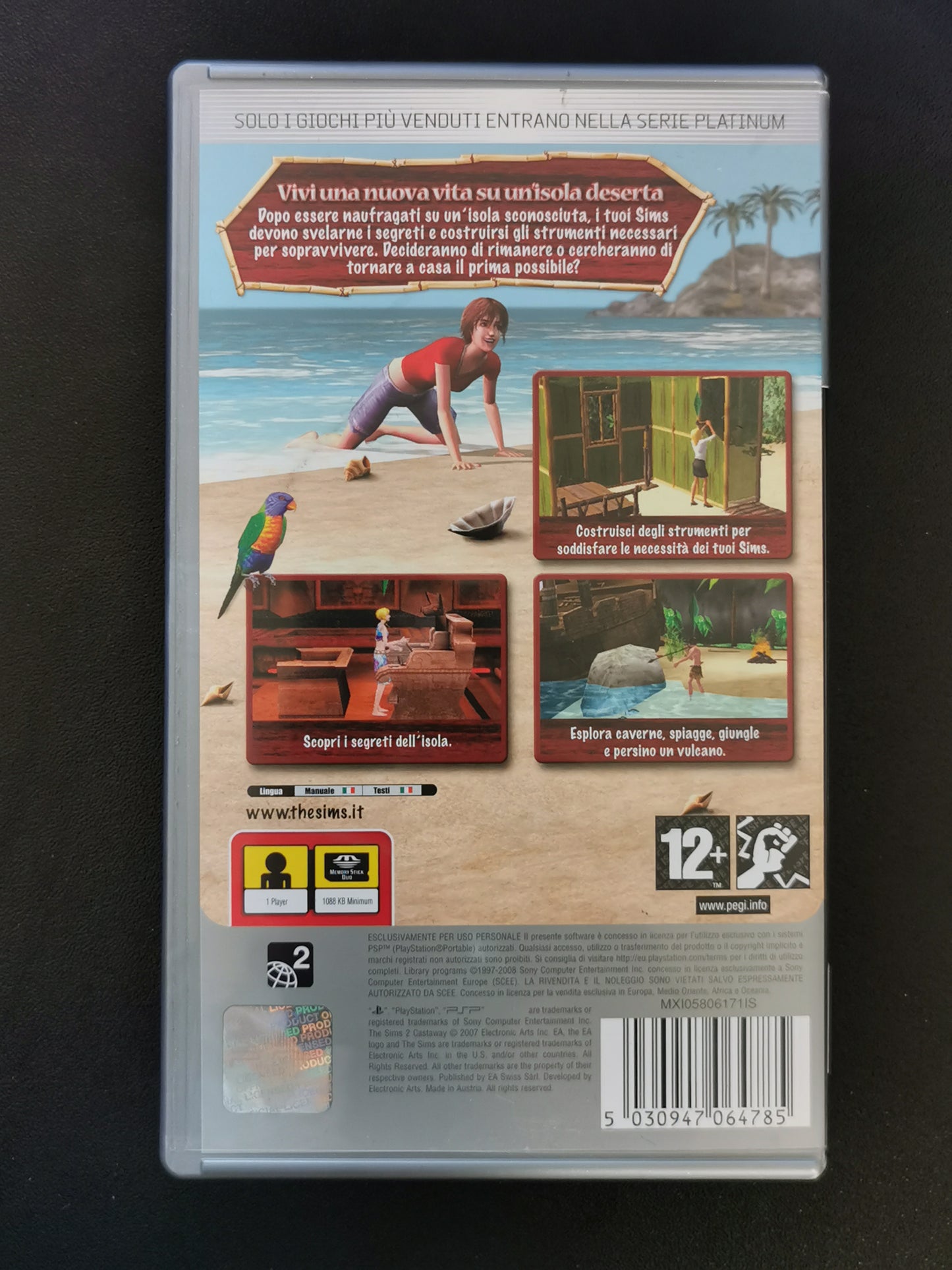 The Sims 2: Island (PSP) - Platinum