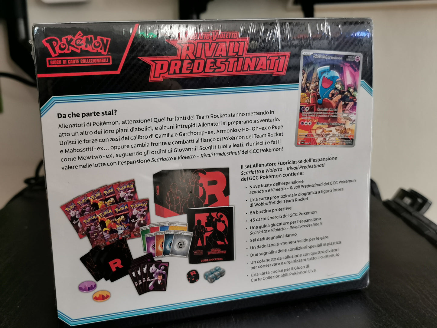 Pokémon GCC Scarlatto e Violetto - Rivali Predestinati - Set Allenatore Fuoriclasse - Nuovo